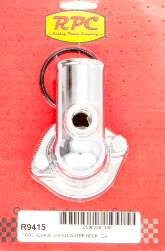 RACING POWER CO-PACKAGED  BBF Steel Water Neck Chrome   RPCR9415