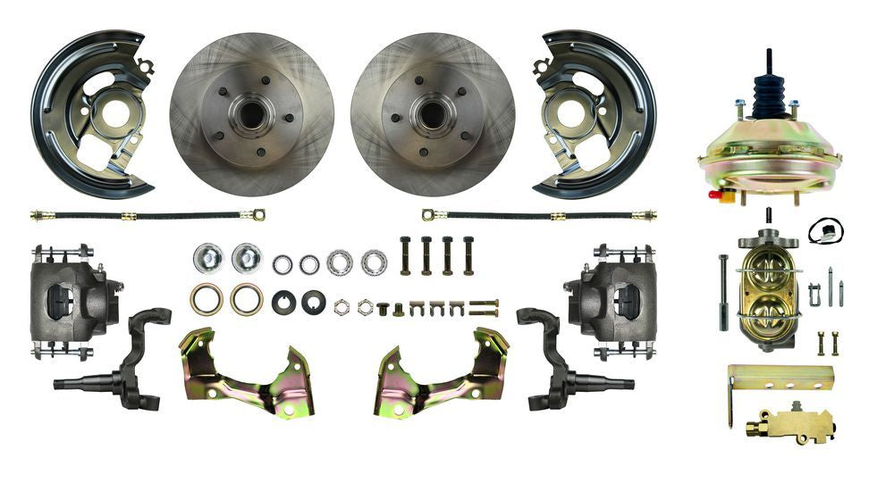 RIGHT STUFF DETAILING  62-67 X Body Front Power Disc Brake Conversion   RSDAFXDC03C