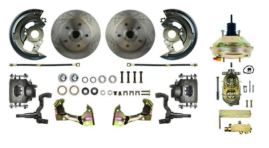 RIGHT STUFF DETAILING  62-67 X Body Front Power Disc Brake Conversion   RSDAFXDC03C