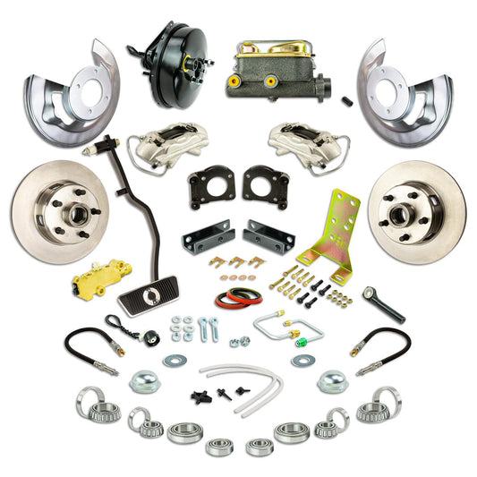 Right Stuff Detailing 67-69 Ford Mustang Front Disc Brake Conversion MPN RSDZDC6708 For Ford Mustang 1967-69