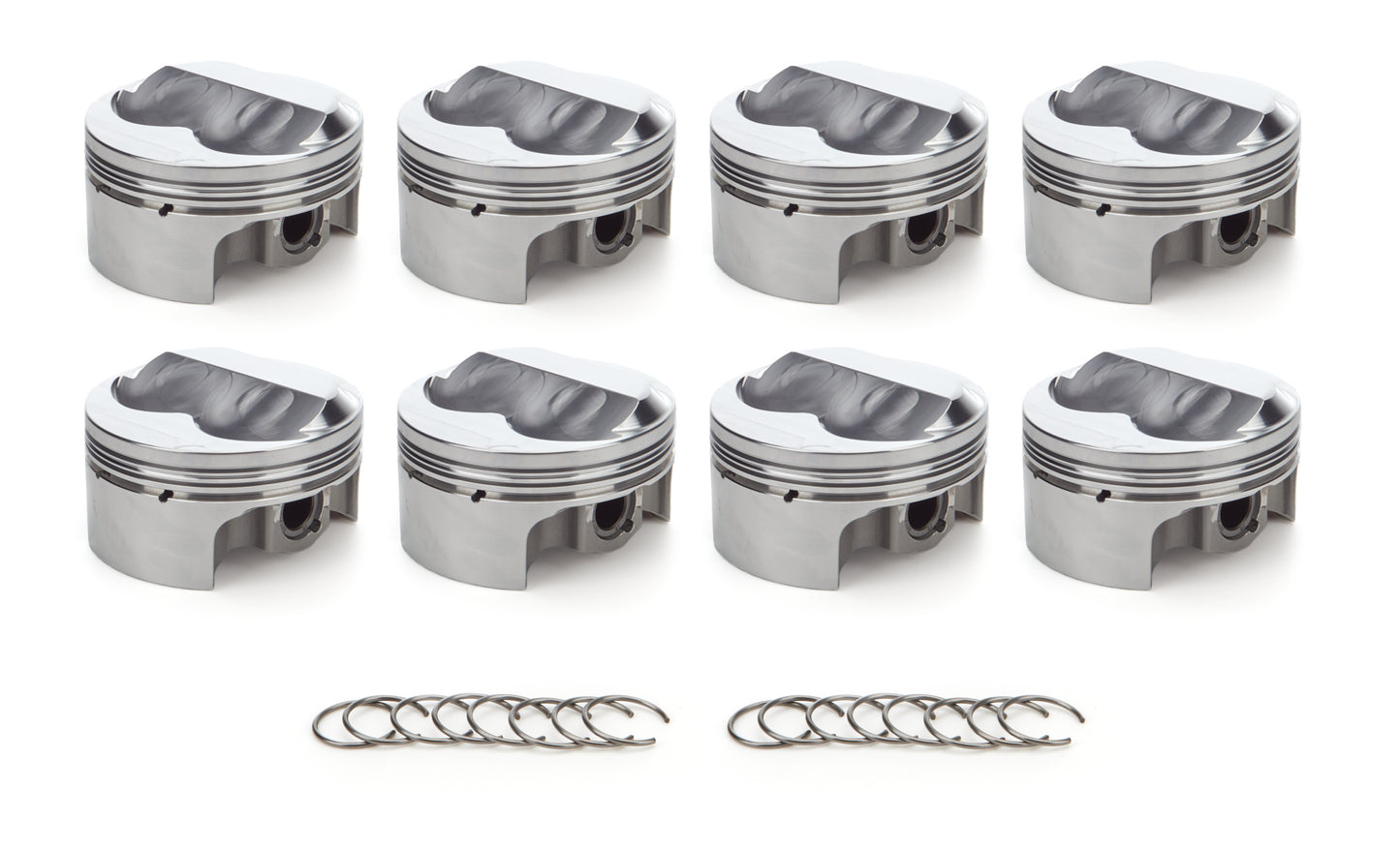 RACE TEC PISTONS  SBC Dome Piston Set 4.030 Bore + 12.7cc  RTP1000162