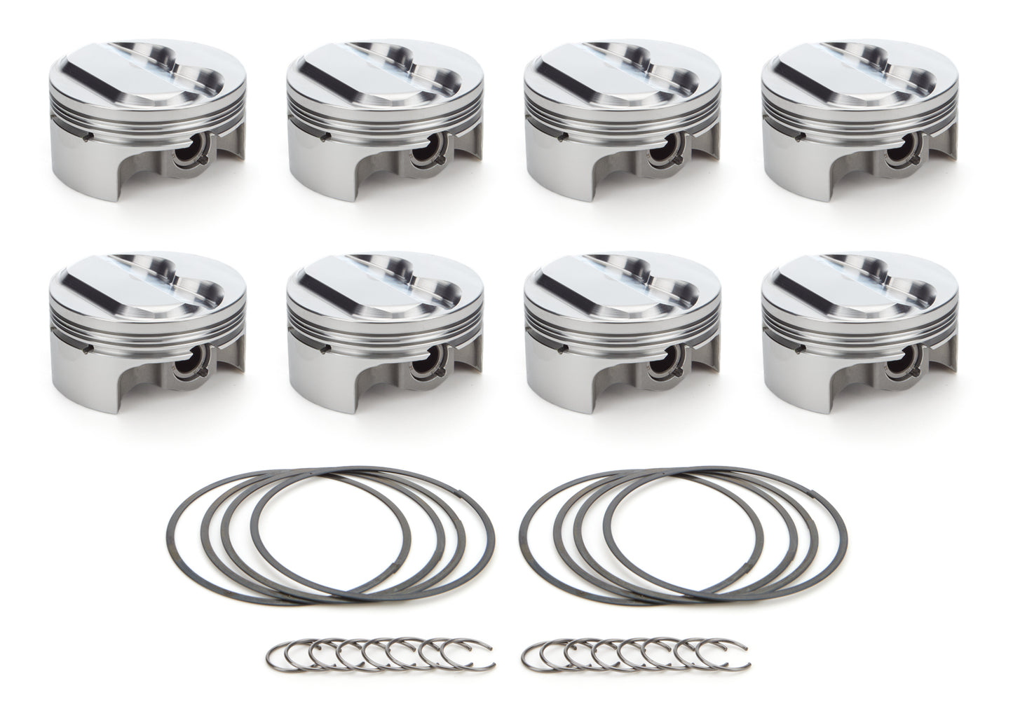 Race Tec Pistons SBC Dome Piston Set 4.040 Bore + 7.6cc MPN RTP1000176 For Chevy