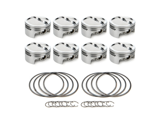 RACE TEC PISTONS  SBC Dished Piston Set 4.030 Bore -  18.9cc  RTP1001630