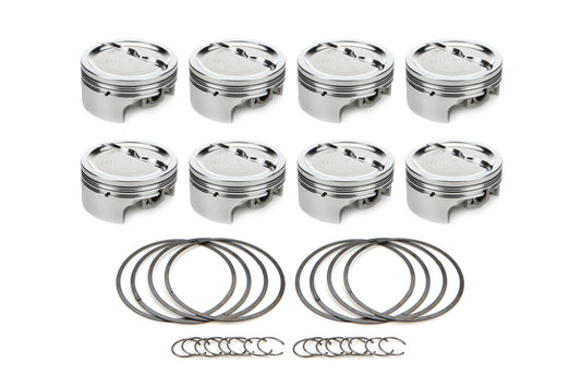 RACE TEC PISTONS  SBC Dished Piston Set 4.155 Bore -  23.9cc  RTP1001655