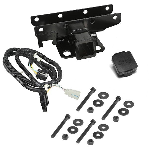 RUGGED RIDGE  Receiver Hitch Kit Jeep Logo 07-18 Jeep Wrangler  RUG11580.52