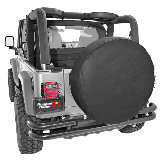 RUGGED RIDGE  Tire Cover  Black  27-29 inch  RUG772901