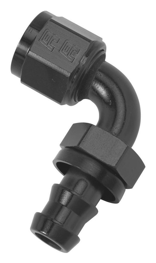 Russell Twist-Lok Hose End #6 90 Deg Black MPN RUS624163