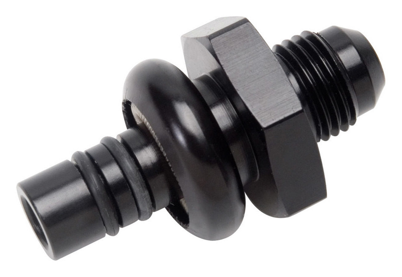 RUSSELL  Adapter EFI 6an Fitting Ford Pressure Side Black   RUS640903