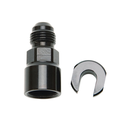 Russell EFI Adapter Fitting -6an Male to 3/8 SAE Quick MPN RUS644123