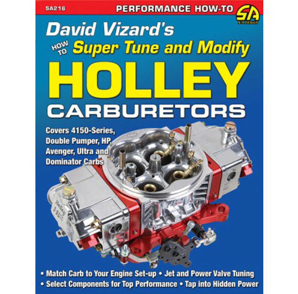 S-A BOOKS  How to Tune & Modify Hol ley Carburetors   SABSA216