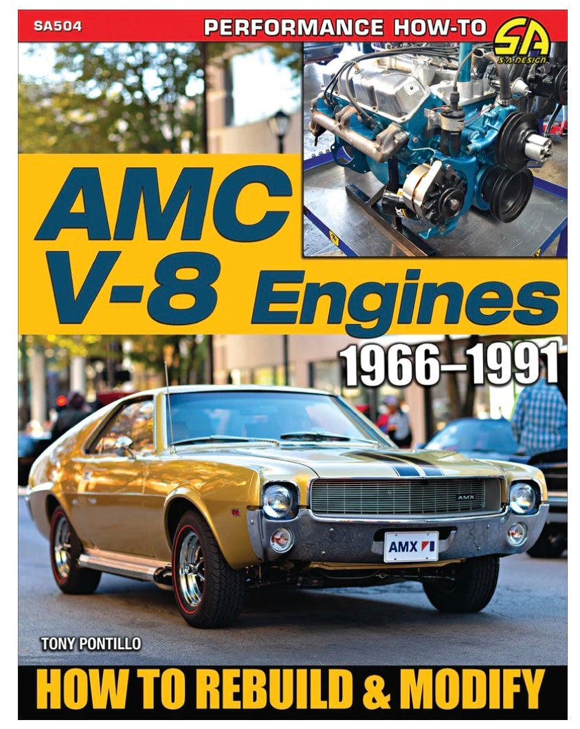 S-A BOOKS  AMC Engine V8 1966-91    SABSA504