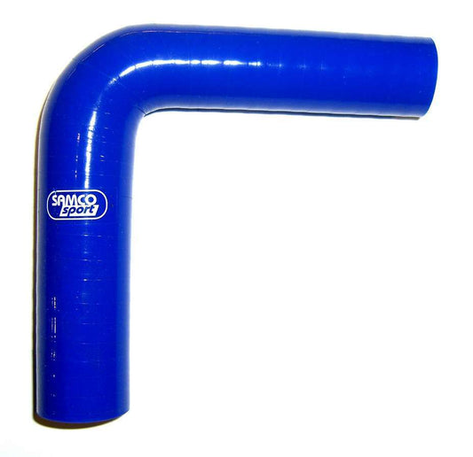 SAMCO SPORT  1-1/2in to 1in 90 Deg Reducer Elbow Blue  SAMRE9038-25BLUE