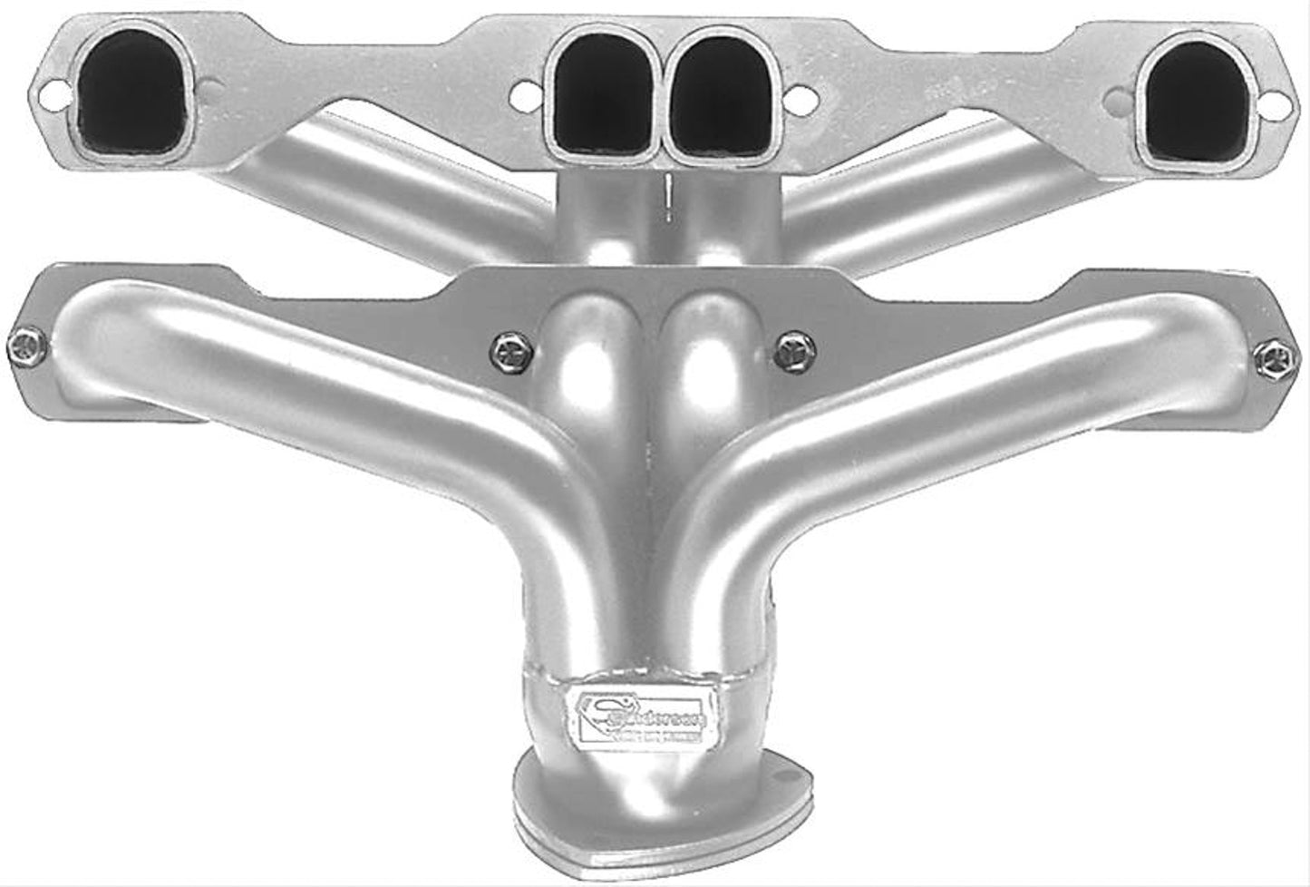 SANDERSON  SBC D-Port Block Hugger Headers   SANCC1DP-P