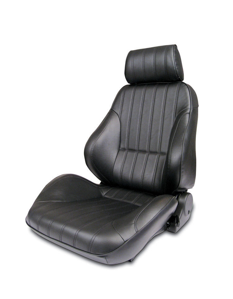 Scat Enterprises Rally Recliner Seat - LH - Black Vinyl MPN SCA80-1000-51L