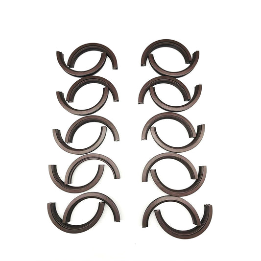 Sce Gaskets SBC Rear Main Seal Dyno- Pak (10) 2-Piece Viton MPN SCE21105-10 For Chevy