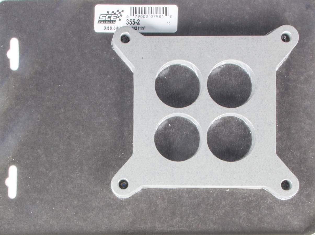 Sce Gaskets Carburetor Gaskets (10) Holley 4-Hole 1-11/16 MPN SCE355-2