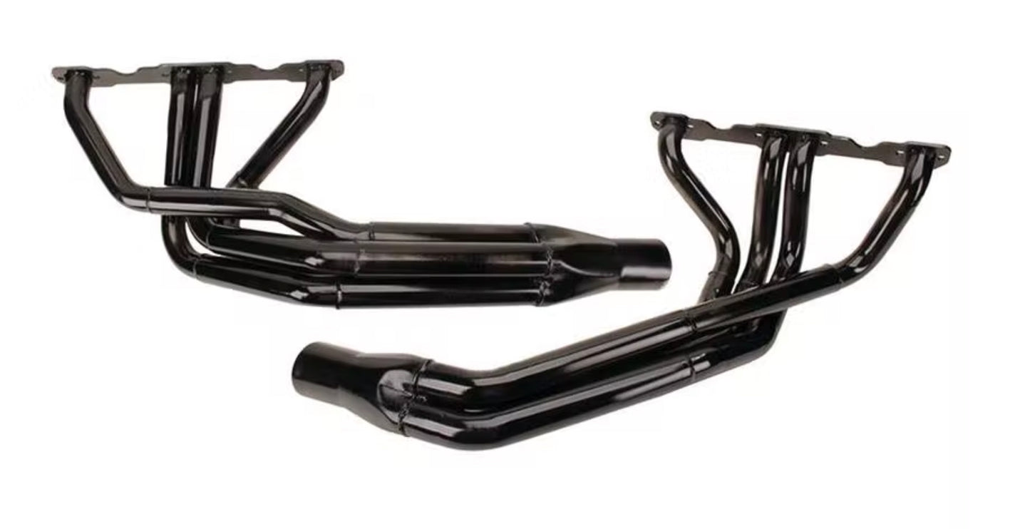 Schoenfeld SBC Modified Header Long Tube Crate 3-step MPN SCH1155LBVCM-3 For Chevy