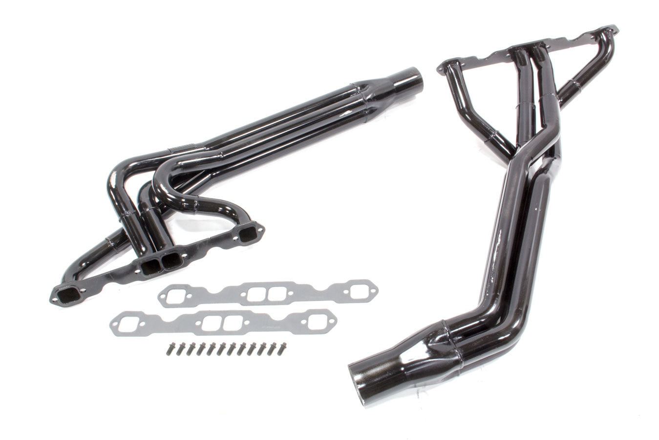 Schoenfeld Dirt Late Model Header 1-5/8 to 1-3/4in 2 Step MPN SCH181-606LVG-3 For Chevy Dirt Late Model