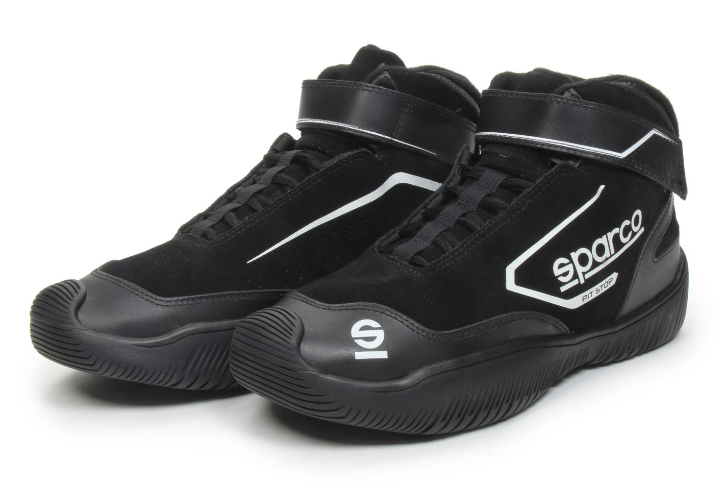 Sparco Shoe Pit Stop 2 Size 8.5 Black MPN SCO0012PS2085NR