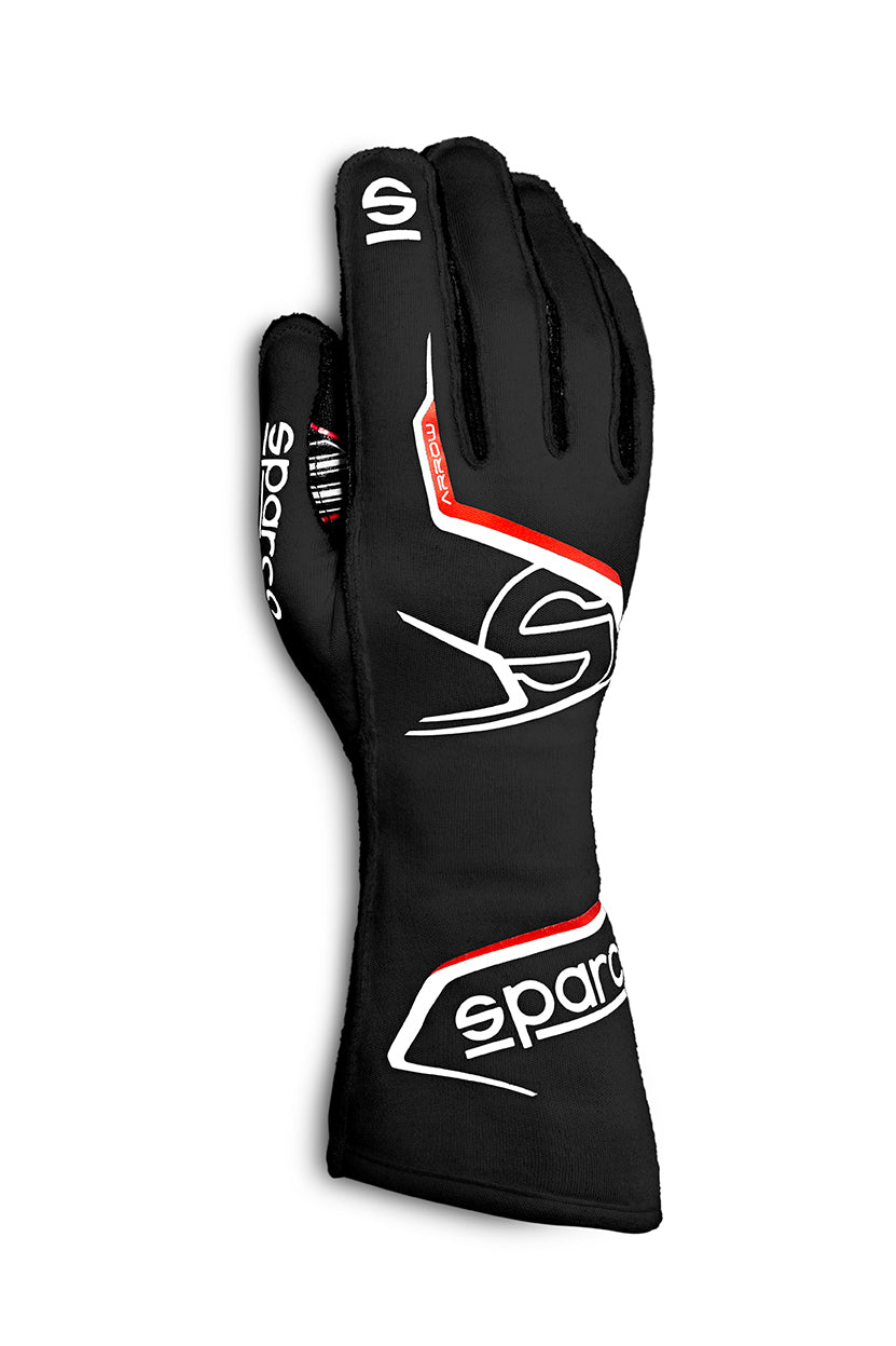 SPARCO  Glove Arrow X-Large Black / Red  SCO00131412NRRS