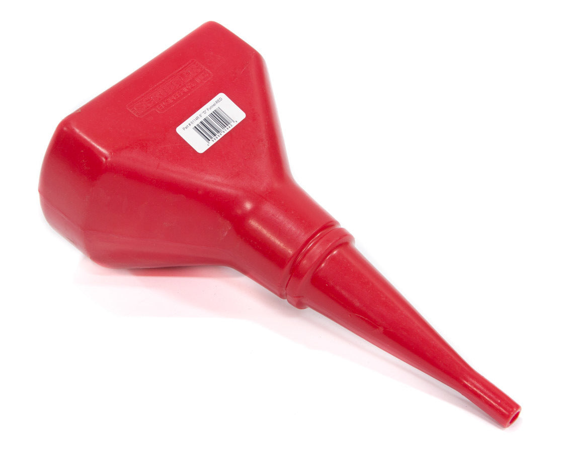 SCRIBNER  Funnel - 8in D-Shape Red   SCR6114R