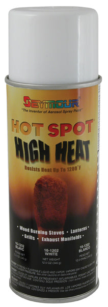 SEYMOUR PAINT  Hot Spot High Temp Paint White   SEY16-1202