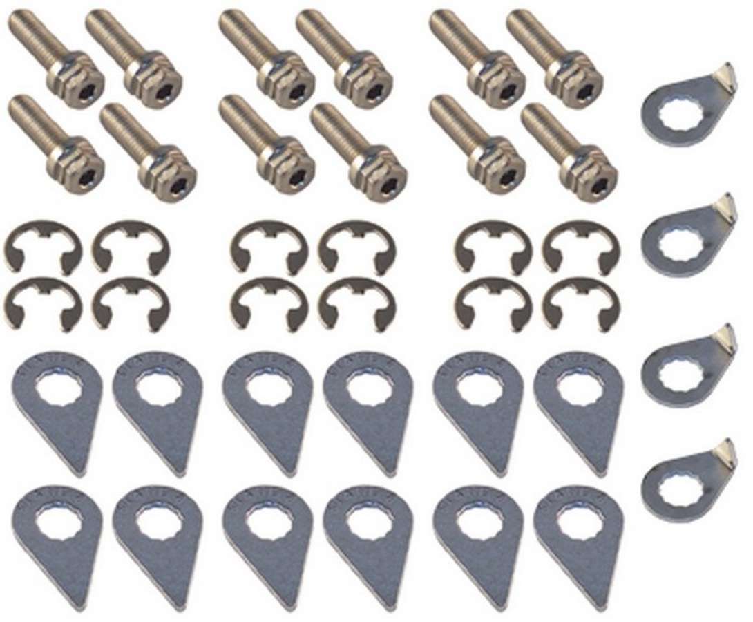 STAGE 8 FASTENERS  Header Bolt Kit - 6pt. 8mm-1.25 x 25mm (12)   SGE8900