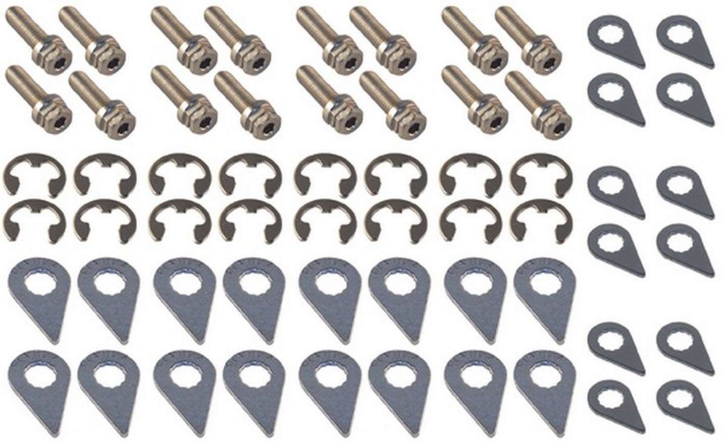 STAGE 8 FASTENERS  Header Bolt Kit - 6pt. 8mm-1.25 x 25mm (16)   SGE8906