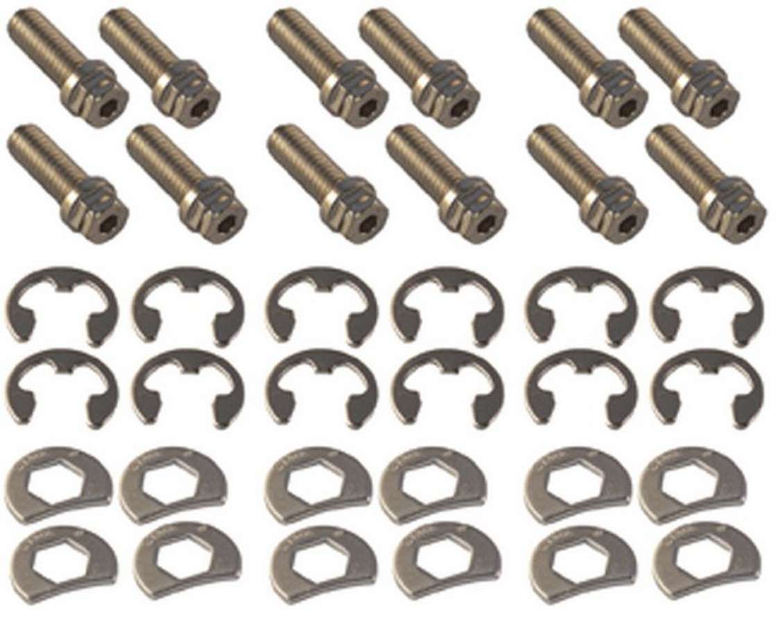 STAGE 8 FASTENERS  Header Bolt Kit - 6pt. 3/8-16 x 1in (12)   SGE8911A