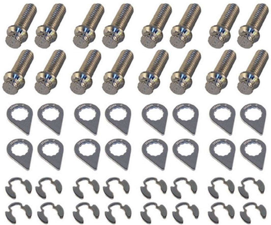 STAGE 8 FASTENERS  Header Bolt Kit - 12pt. 3/8-16 x 1in (16)   SGE8933