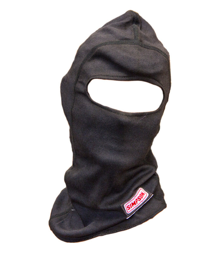 Simpson Safety Carbon X Head Sock Single Eyeport Black MPN SIM23000C