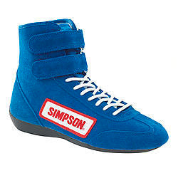 SIMPSON SAFETY  High Top Shoes 10 Blue  SIM28100BL