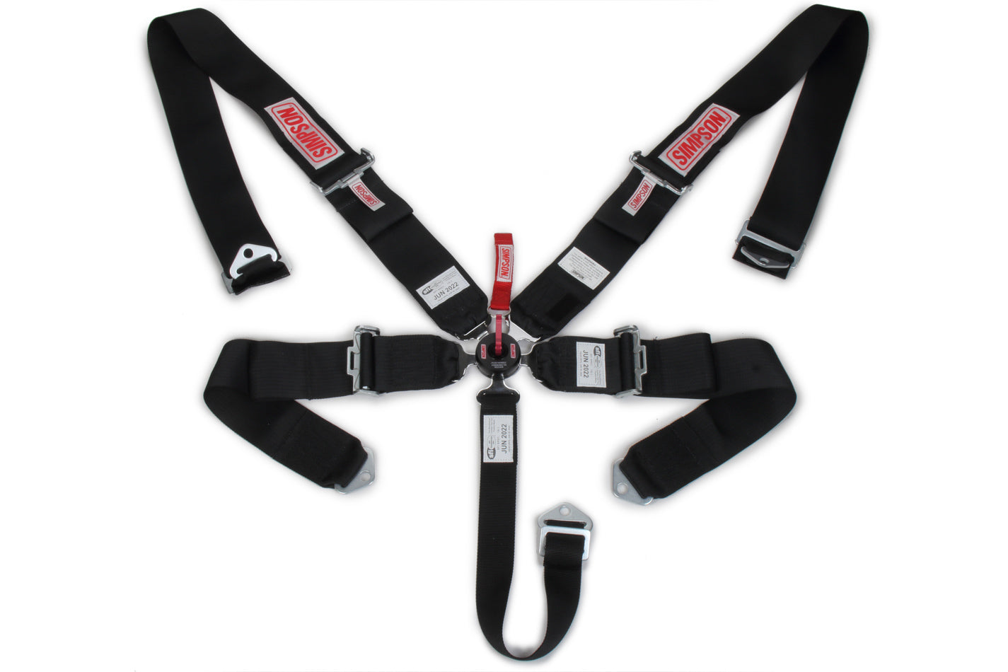 Simpson Safety 5-PT Harness System CL P/D B/I Ind 55in MPN SIM29110BK