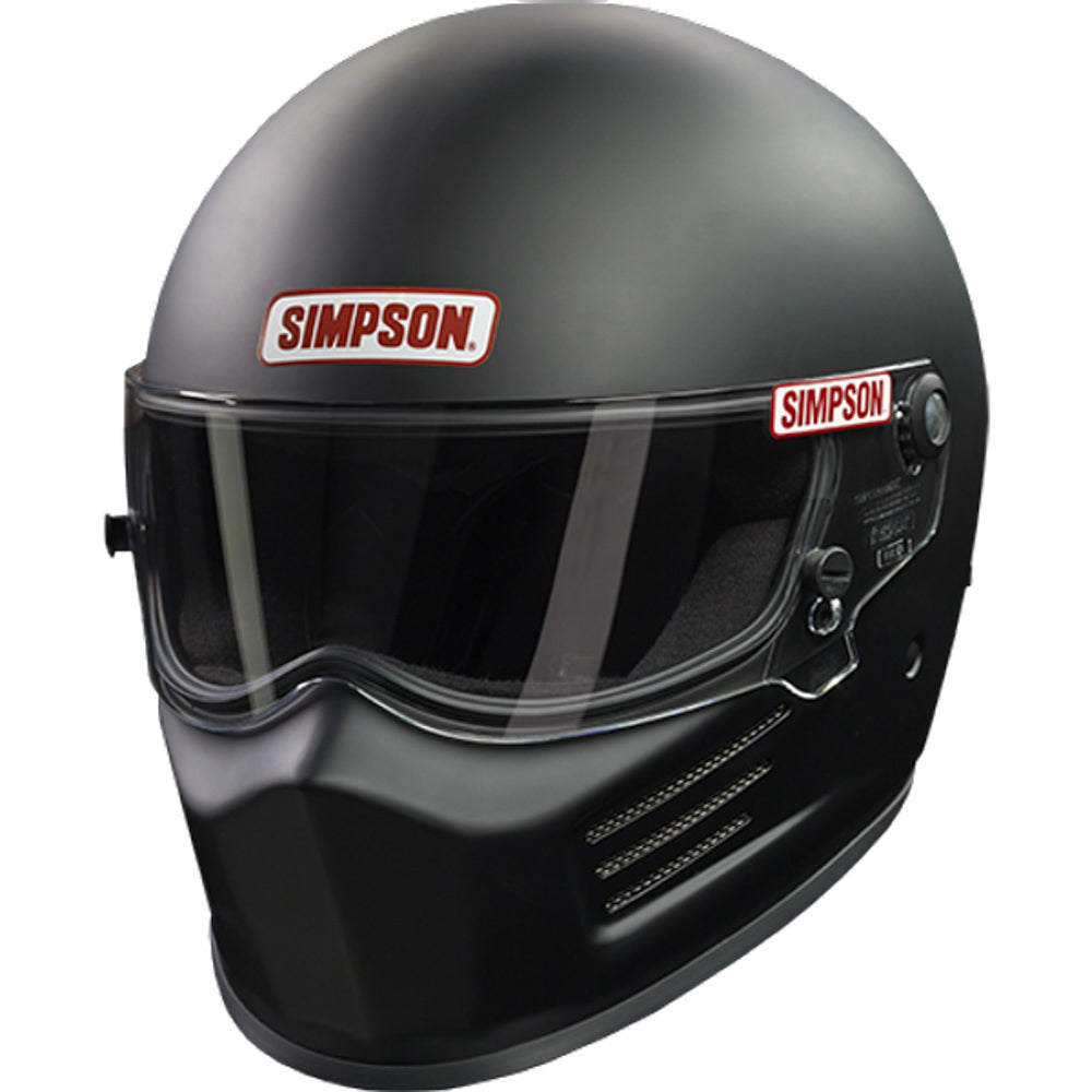 Simpson Safety Helmet Bandit Small Flat Black SA2020 MPN SIM7200018