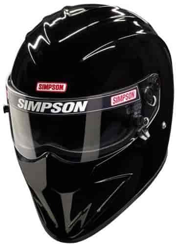 SIMPSON SAFETY  Helmet Diamondback 7-1/4 Black SA2020  SIM7297142