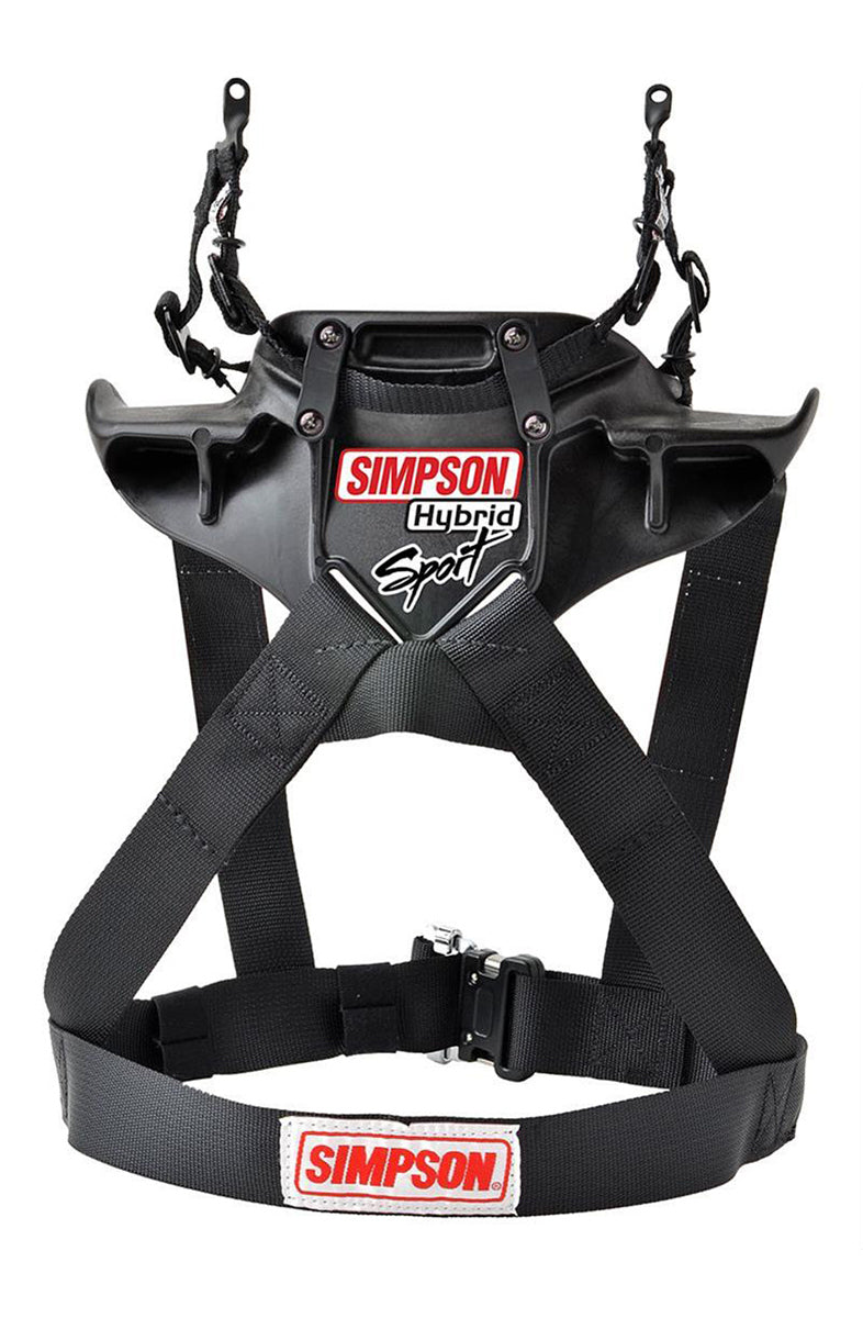 SIMPSON SAFETY  Hybrid Sport Small w/ Sliding Tether - SFI  SIMHSSML11PA