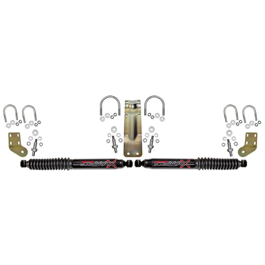 Skyjacker 05- Ford F250 Steering Stabilizer Kit Black Max MPN SKY8253 For Ford Fullsize Truck 2005-23