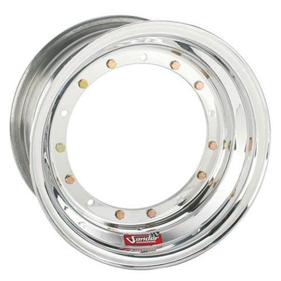 Sander Engineering  Direct Mount 15 x 8 in 4in BS Polished   SNDS15-084-DN