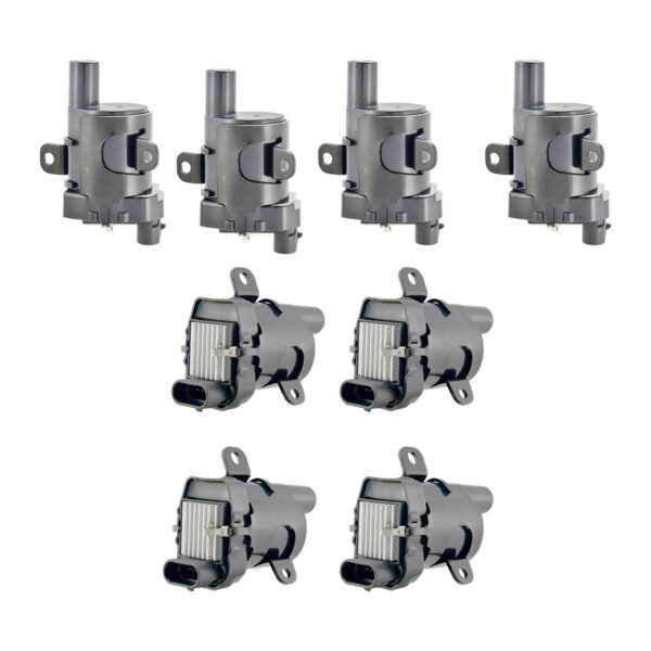 SPECIALTY PRODUCTS COMPANY  Ignition Coil Blk GM LS2 Truck Set of 8  SPC3011BK