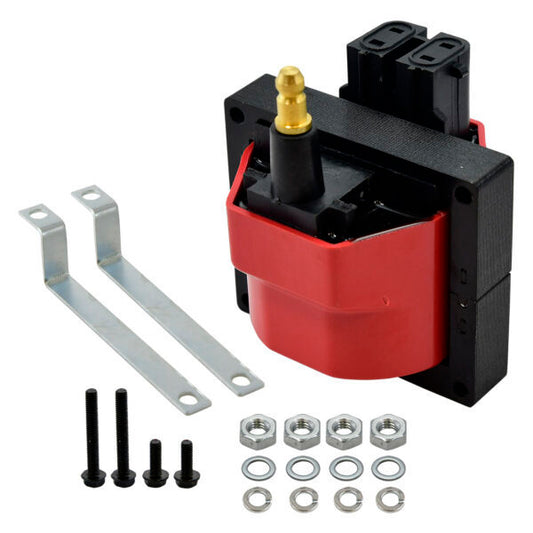 SPECIALTY PRODUCTS COMPANY  Ignition Coil 85-96 GM EFI Dual Connector Red  SPC3052