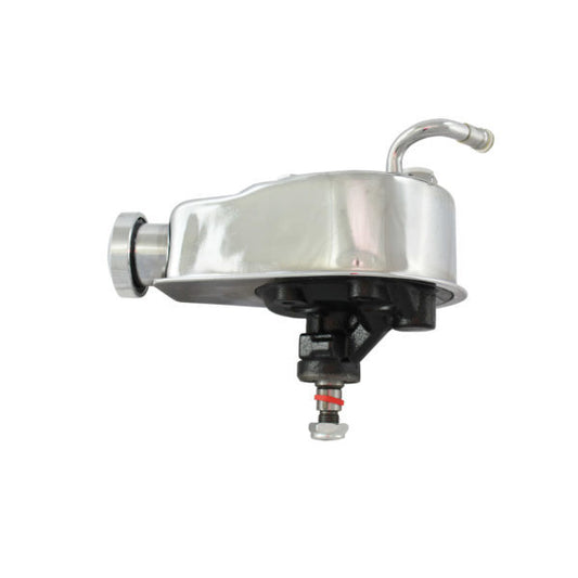 Specialty Products Company Power Steering Pump 1966 -76 GM Saginaw (Chrome) MPN SPC3130 For Chevy