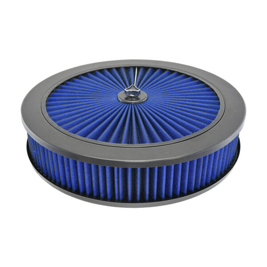 SPECIALTY PRODUCTS COMPANY  Air Cleaner Kit 14 x 3 Flat Base   SPC4390BL