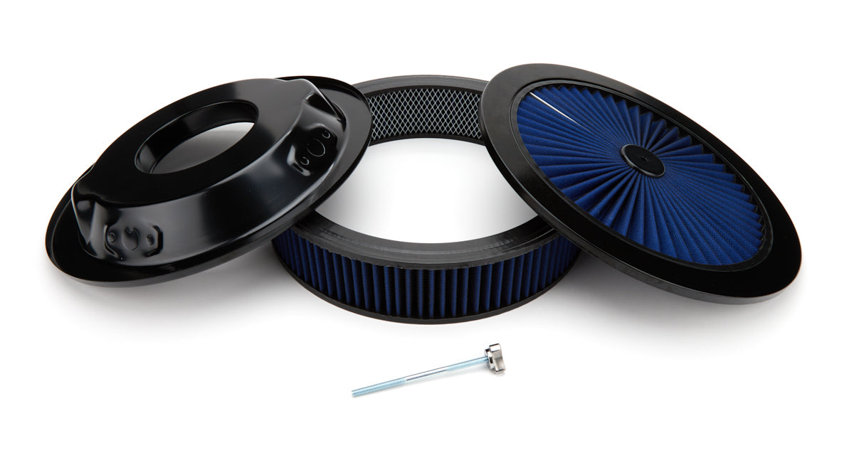 SPECIALTY PRODUCTS COMPANY  Air Cleaner Kit 14 x 3 High Lip Base   SPC4392BL