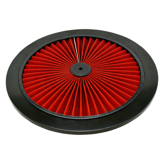 SPECIALTY PRODUCTS COMPANY  Air Cleaner Top 14in Flow-Thru Red Filter   SPC7110A