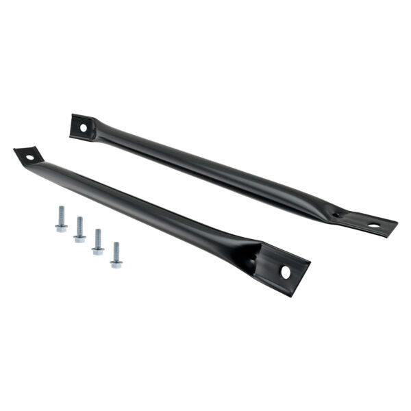 SPECIALTY PRODUCTS COMPANY  Radiator Reinforce Bars 67-69 Camaro Black   SPC7608BK