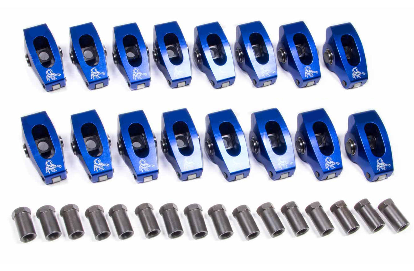 SCORPION PERFORMANCE  SBC Roller Rocker Arms 1.5/1.6 Ratio 7/16 Stud  SPN3028