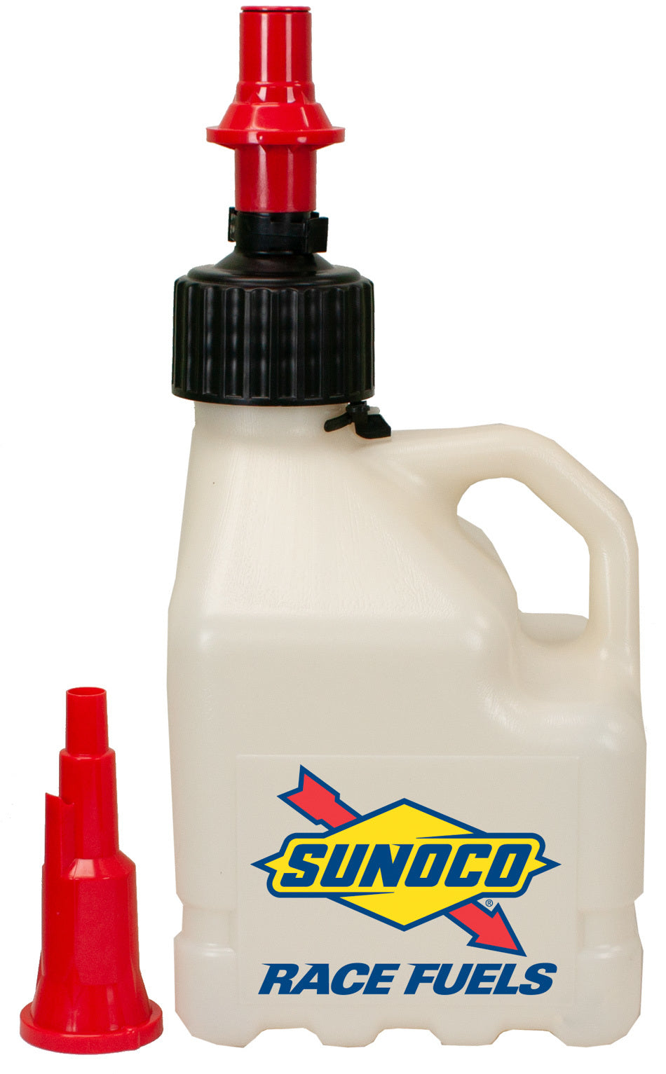 SUNOCO RACE JUGS  Clear Sunoco 3 Gallon Utility Jug w/ Fastflo   SRJR3100CL-FF
