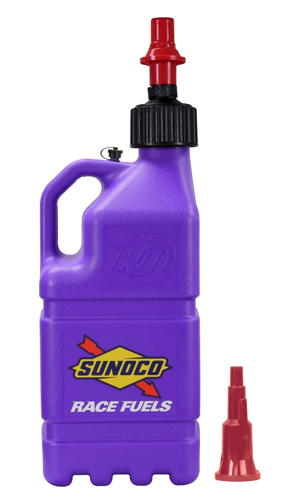 SUNOCO RACE JUGS  Purple Sunoco Race Jug w/ Fastflo Lid & Vehicl   SRJR7500PU-FF
