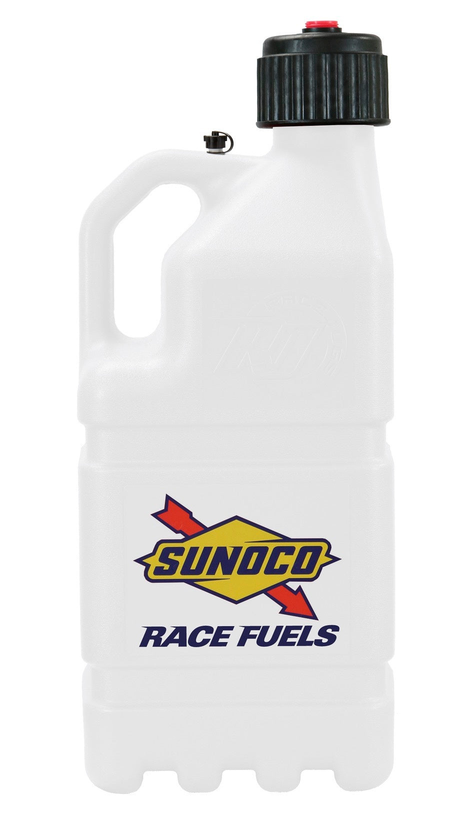 SUNOCO RACE JUGS  White Sunoco Race Jug GEN 3 Threaded Vent   SRJR7500WH