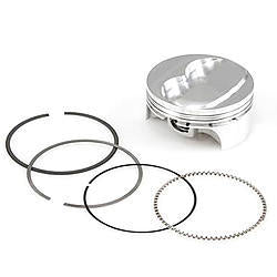 Sportsman Racing Products SBC Dished Pro-Series Piston & Ring Set 4.155 MPN SRP271067 For Chevy